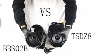 As a strong competitor of BBS02BBafang BBS02B VS Tongsheng TSDZ8  Unboxing and Design Comparison [upl. by Gilliam604]