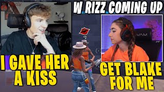 CLIX Uses W RIZZ With SOMMERSET Then Destroys BLAKE For Her In Zonewars Tourney  Fortnite [upl. by Ahseikan]