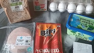 boodschappen shoplog en menu week 28 eerste week sinds de vriezer en pantry challenge 😁 [upl. by Wadell103]