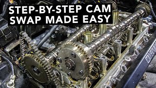 How To Swap Honda K20 K24 KSeries Camshafts [upl. by Bolan]