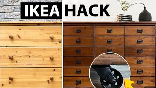 Turning An IKEA  Dresser  Into An Industrial Apothecary  Cabinet [upl. by Saberio441]