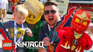 LEGOLAND FLORIDA NINJAGO WORLD CHARACTER MEETING [upl. by Eirruc]