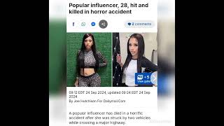 Demaris Martinez 28 a popular influencer now dad after being hit by two cars [upl. by Ingmar775]