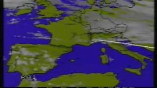 Previsioni Meteo RAI 1985 rarissimo anni 80 da Video 2000 [upl. by Crotty]