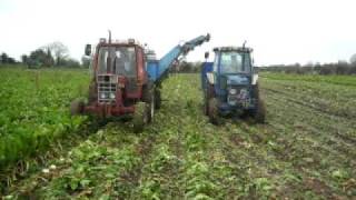 Tommys Beet Harvest 2007 Part 1 [upl. by Enenej]