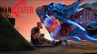 Scaly Pete Final Boss Fight and Ending 9  Maneater Game 2020 [upl. by Whiteley178]