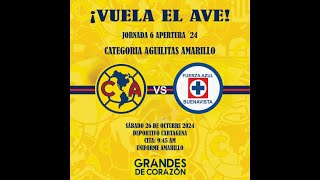 America Coacalco vs Cruz Azul J6 1er tiempo [upl. by Sidman533]