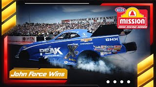 John Force takes his second Wally of the season [upl. by Mercedes]