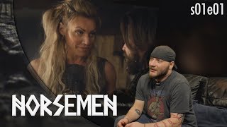 Norsemen s01e01 quotHome Comingquot REACTION [upl. by Aicelf]