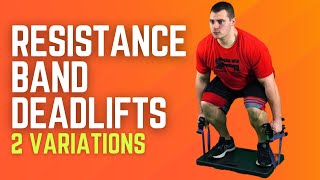 Build Muscle with This Simple Resistance Band Deadlift [upl. by Ayekat]