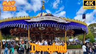 Disneyland King Arthur’s Carousel POV Disneyland Rides 2024 4K [upl. by Nysilla]