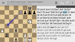 Garry Kasparov vs Anatoly Karpov GAME 41 1984 World Championship [upl. by Aivil513]