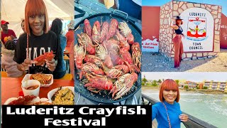 Vlog Luderitz Crayfish Festival 2023Come Hang out wme Paige from SA 🇿🇦 Namibian YouTuber [upl. by Nora523]