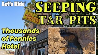 Exploring the McKittrick Tar Pits amp the Legendary Hotel of Thousands of Pennies [upl. by Romeo926]