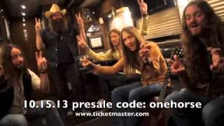 Blackberry Smoke  Fire In The Hole Tour 2014 Information [upl. by Lleraj]