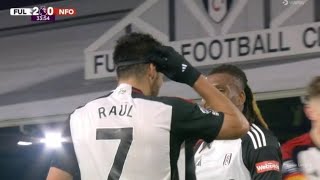 Raul Jimenez Goal Fulham vs Nottingham Forest 50  All Goals and Extended Highlights [upl. by Yddor]