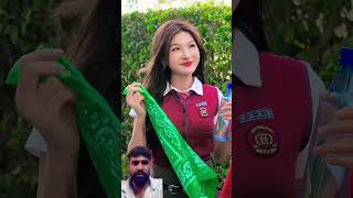 Hostel girl 🤣comedy greenscreen funny dance [upl. by Schnurr]