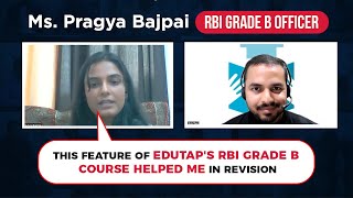 EduTap RBI Grade B Course  Best Course for RB Grade B Preparation  EduTap Course Review by Topper [upl. by Ingraham827]