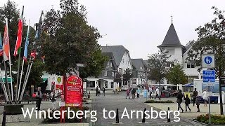 GERMANY Winterberg → Arnsberg by train Sauerland [upl. by Yruok]