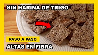 🔶 Solo con SEMILLAS y AGUA Galletas de semillas receta fácil [upl. by Fagaly]