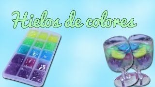 Hielos de colores Manualidades Fáciles [upl. by Patrich794]