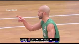 Afrique  Mondial de basketball le Nigéria perd face au Cap Vert 7079 en match des éliminatoires [upl. by Callean]