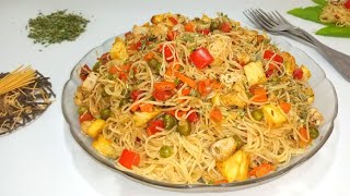 Namkeen Seviyan Recipe  Chicken Vegetables Vermacelli  By CookingCamp [upl. by Nonarb]