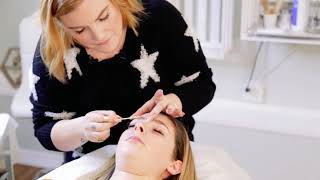 Brow lamination tutorial  How to do an Eyebrow Lamination service with Bee Pampered [upl. by Nos]