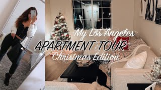 UPDATED LA APARTMENT TOUR Christmas edition [upl. by Doak]