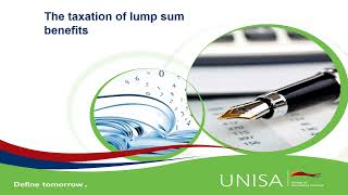 2022 Taxation of lump sums [upl. by Moguel]