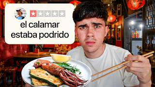 Probé los Restaurantes Chinos con Peores Reseñas [upl. by Ennalyrehc]