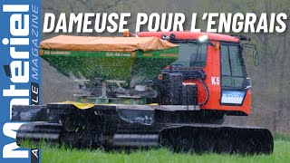 Dameuse PistenBully à lengrais en conditions humides  ETA Beauvilain [upl. by Enert665]