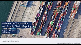 The Business Case for Supply Chain Mapping and Traceability [upl. by Anomar]