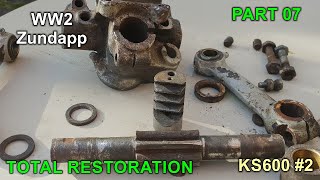 Motorcycle Restoration  Part 07 Oil Damper Ölstossdämpfer WW2 Zundapp KS600 Like KS750 [upl. by Lamaaj]