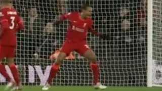 Another classic reaction by Joel Matip [upl. by Atsilac]