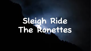 Sleigh RideThe Ronettes lyrics [upl. by Ahsoem]