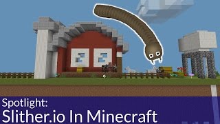 Slitherio in Minecraft [upl. by Esdnil]