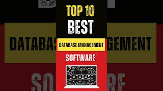 Top 10 Best Database Management Software in 2024 [upl. by Sandry]