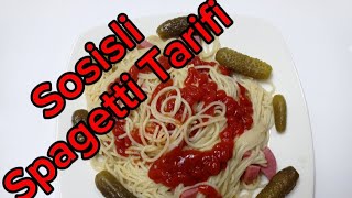 Sosisli Spagetti Tarifi [upl. by Savill]