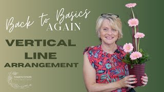 How to Make a Basic Flower Arrangement in Floral Foam with just 5 Flowers and Foliage [upl. by Nickles623]