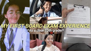 My first board exam experience  Hindi exam  Cbse 10th grader  Karishma Dawra [upl. by Aisnetroh]