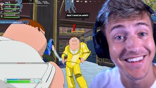 Peter Griffin Is A BOSS In Fortnite Chapter 5 [upl. by Eelahs191]