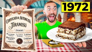 Mangio il TIRAMISÙ ORIGINALE  È Nato in QUESTO ristorante [upl. by Kryska104]