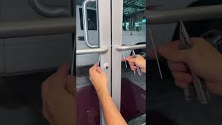 How to Create a Smart Door Lock from a Wire Hanger – DIY Tutorial shorts [upl. by Enra]