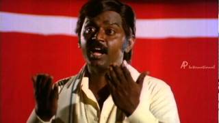 Sivappu Malli  Vijayakanth dances for Oorukullae Naan Song [upl. by Halette]