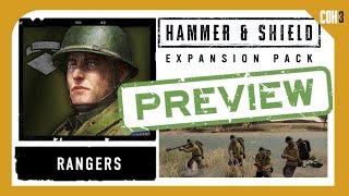 In Game Preview Rangers  Advanced Infantry Battlegroup  Company of Heroes 3 [upl. by Dibru929]