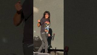 Joey Belladonna having fun with crowd at Aftershock 2024 Anthrax anthrax concert festival funny [upl. by Rennat]