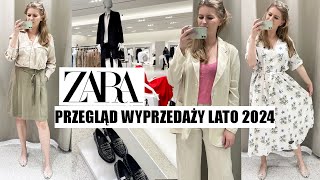 PRZEGLĄD I MIERZYMY WYPRZEDAŻ ZARA ❤️ DOBRE SKŁADY LATO 2024 [upl. by Llehcsreh]