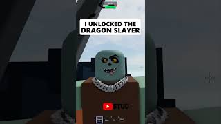 I UNLOCKED THE DRAGON SLAYER in Combat Warriors Roblox shorts [upl. by Munroe]