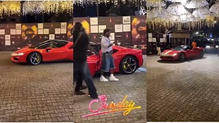 Wizkid disturbing Lagos with his Ferrari sf90 worth 14 billion naira [upl. by Gnud727]